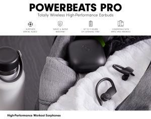 Powerbeats Pro bežične slušalice visokih performansi otporne na znoj i vodu za vežbanje