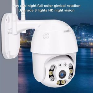PTZ kamera sa noćnim vidom u boji i osvetljenjem pomoću 8 svetala za HD noćni vid