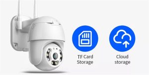 SMART PTZ kamera sa opcijama za skladištenje podataka na TF kartici i u oblaku