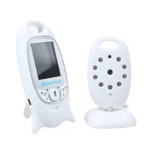 Set bebi monitora Mali Čuvar Sna VB601 koji uključuje roditeljsku jedinicu sa LCD ekranom i kameru sa noćnim gledanjem, dvosmernom komunikacijom i prikazom temperature